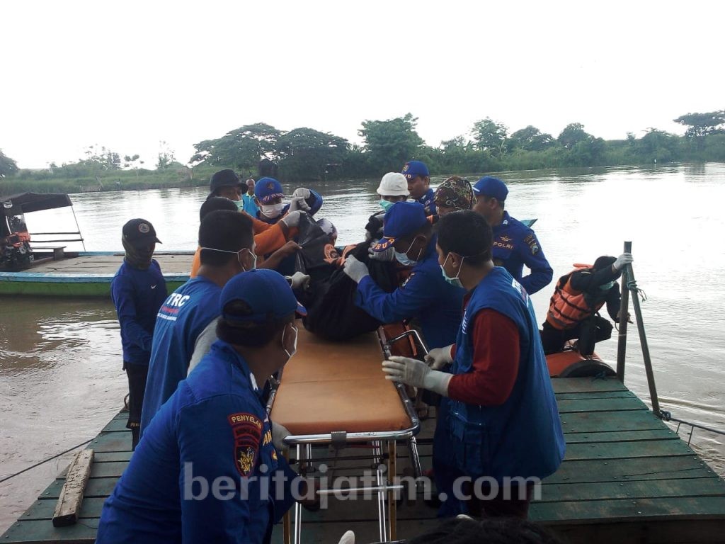 Korban Laka yang Tercebur Sungai Bengawan Solo Ditemukan