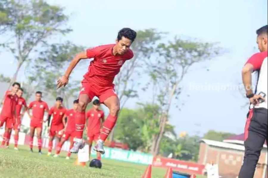 Deltras Gelar Latihan Perdana, Widodo CP Cek Fisik Pemain