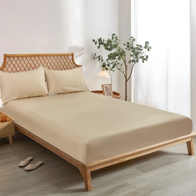 Gambar Informa 180x200 cm Set 5 Pcs Seprai Bamboo - Cokelat