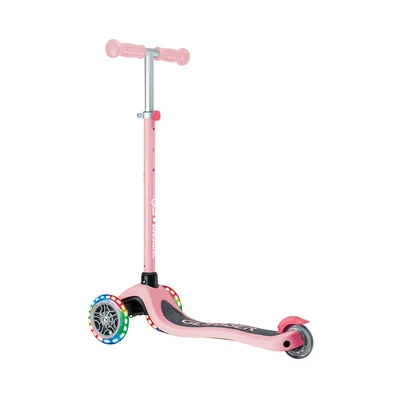 Gambar Globber Skuter Primo Dengan Lampu V2 - Pink