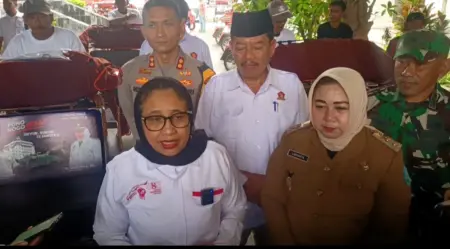Bantuan Becak Listrik Tembus 11.540, Presiden Tambah Pesanan 70 Ribu Unit Foto BeritaJatim.com