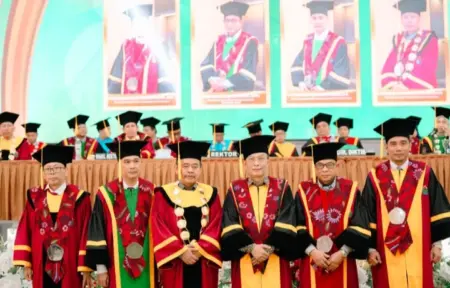 Momentum Hardiknas 2026; 4 Guru Besar UIN Madura Dikukuhkan Foto BeritaJatim.com