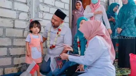 Bunda Puspa Gresik Sasar 80 Desa, Perempuan Jadi Ujung Tombak Lawan Kemiskinan Foto BeritaJatim.com