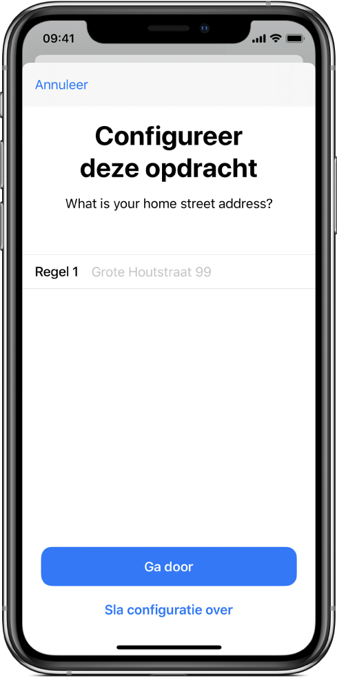 Importeervraag in 'Home ETA'.