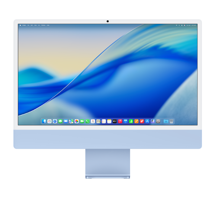 Дисплей iMac.