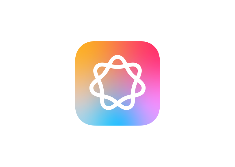 Um ícone que representa a Apple Intelligence.