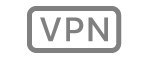 ‏VPN اسٹیٹس آئیکن۔