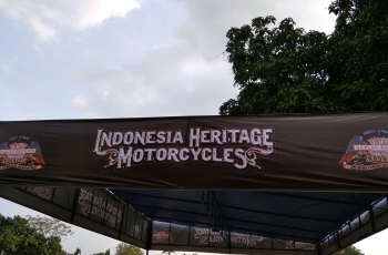 250 Harley-Davidson Vintage Pecahkan Rekor MURI di Tebing Breksi