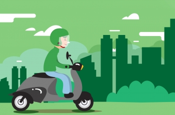 Papasan dengan Bule, Ojol Malah Jelaskan Teori Kocak ke Penumpangnya