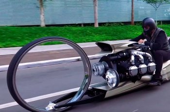 TMC Dumont, Sepeda Motor dengan Mesin Pesawat. (mikeshouts)