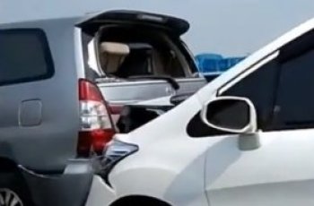 Kecelakaan Beruntun di Tol Kebon Jeruk, Mobil Ini Jadi Sorotan