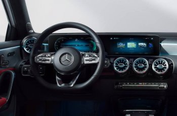 Mercedes-Benz A-Class, Pertama dengan MBUX Infotainment System