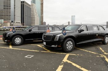 Setelah Vladimr Putin, Kini Giliran Donald Trump Pamer Limousin Terbarunya