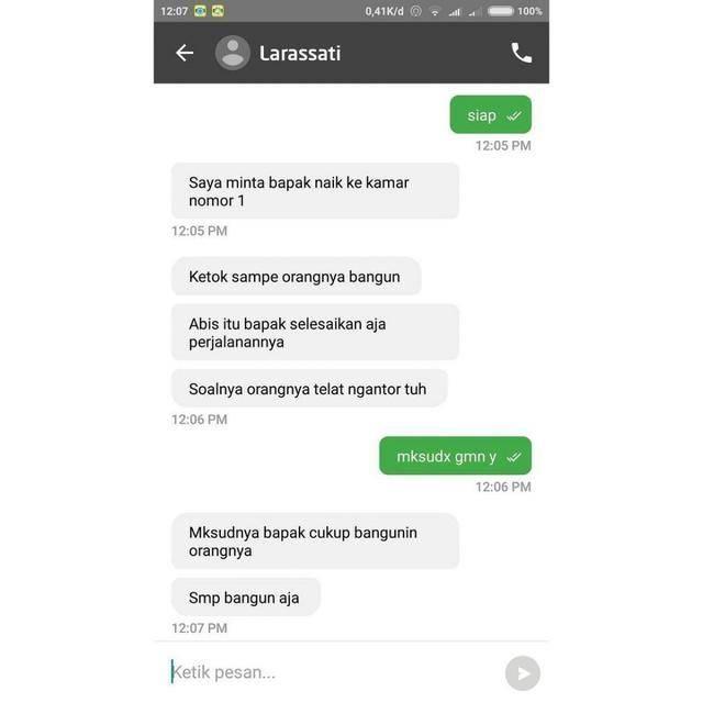 Kisah Ojol yang Tidak Narik Ojek, kok Bisa?. (Facebook)