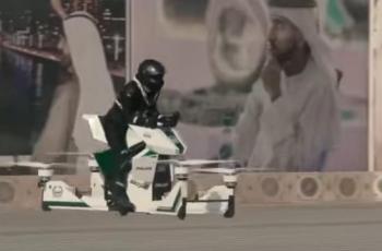 Polisi Dubai Gunakan Motor Terbang, Awas Kena Tilang!