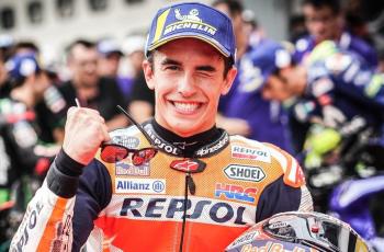 MotoGP: Masih Kesal, Marc Marquez Enggan Jabat Tangan dengan Rossi Lagi