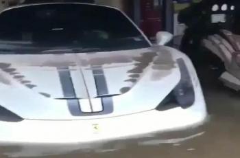 Trik Unik Agar Mobil Aman dari Genangan Banjir, Patut Ditiru?