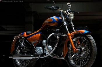 Modifikasi Moge Karma 2007 Jadi Lebih Ngejreng dan Ekstrem, Dua Jempol!