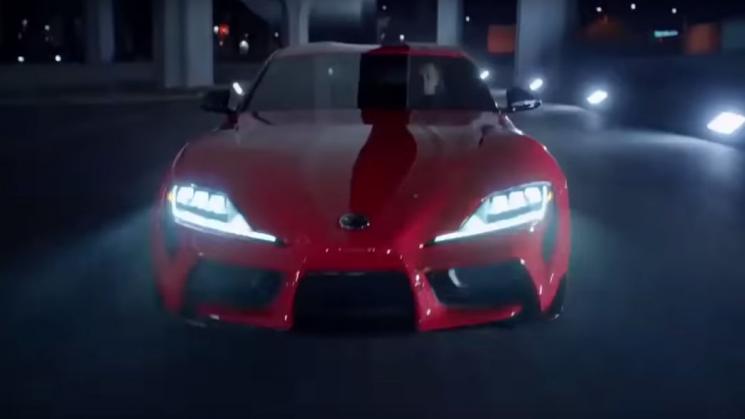 Gambar dari Bocoran Video Toyota Supra 2020. (Autoblog)