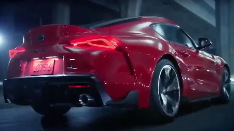 Gambar dari Bocoran Video Toyota Supra 2020. (Autoblog)