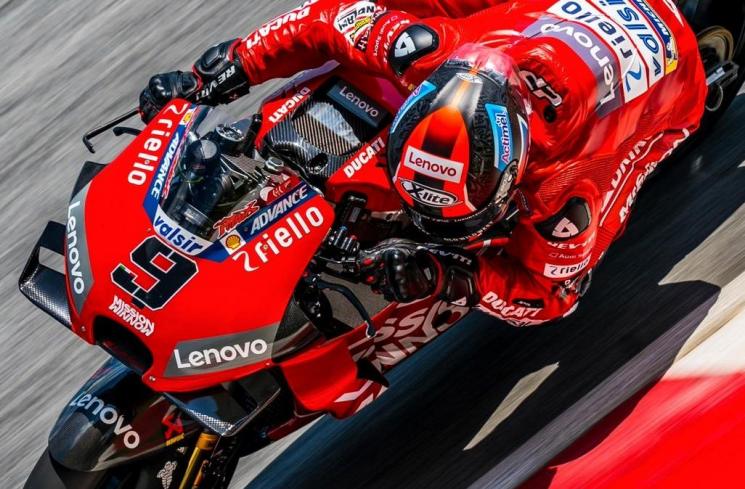 Danilo Petrucci. (Twitter/@MotoGP)
