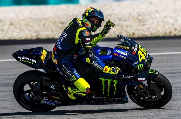 Valentino Rossi. (Twitter/@MotoGP)