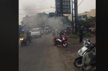 Motor Terbakar Karena Konslet, Begini Penanganannya Menurut Warganet