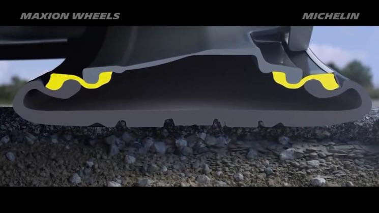 Inovasi Pelek Mobil Fleksibel dan Anti Patah, Cocok Dipakai di Indonesia? (YouTube/Michelin)