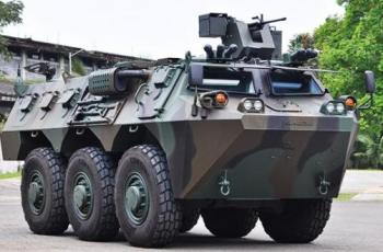 Kendaraan buatan Pindad. (Pindad)