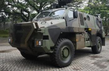 Kendaraan buatan Pindad. (Pindad)
