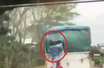 Parah Banget, Ternyata Begini Aksi Bajing Loncat Sikat Muatan Truk