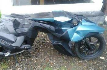 Kece Parah, Ini 6 Fakta Yamaha Mio yang Dimodif Jadi Motor Batman
