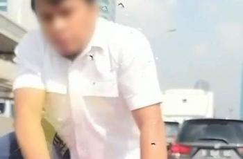 Bikin Trenyuh, Terungkap Alasan Lain Pengemudi Arogan yang Injak Mobil