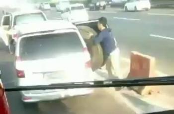 Terungkap, Begini Cara Komplotan Pencuri Ban Serep Beraksi di Jalan Tol
