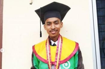 Nyambi Jadi Ojol, Mahasiswa Lulus Dengan Predikat Cumlaude