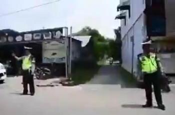 Kocak, Pemotor Niat Hindari Polisi Pakai Google Maps, Malah Diajak Ribut