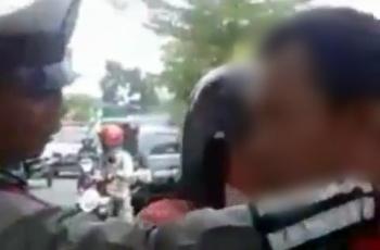 Mengaku Lapar, Pemotor di Sumut Marahi Polisi Sampai Ajak Berkelahi