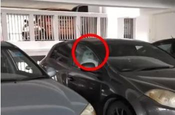 Viral Potret Sosok Wanita Menyeramkan di Mobil, Aslinya Bikin Terkecoh