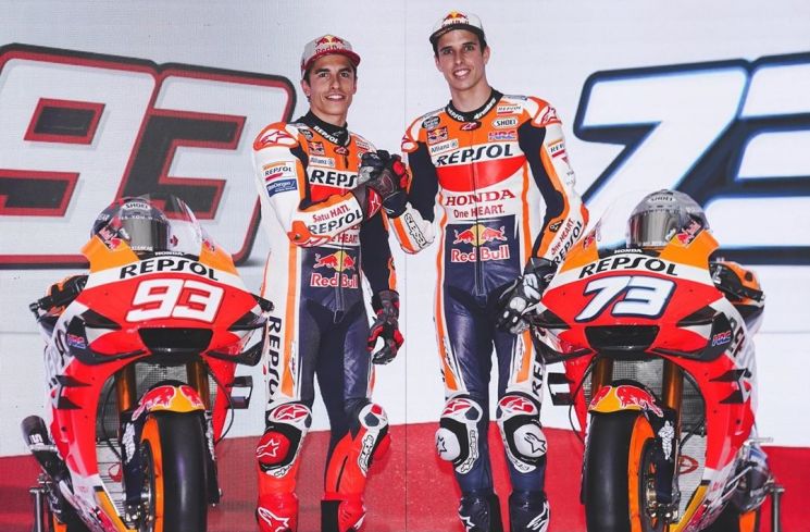 Livery 6 tim pabrikan. (Instagram)