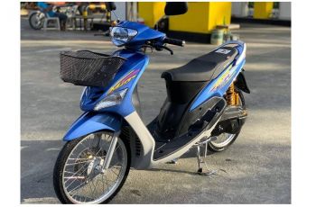 Yamaha Mio Lama Pakai 'Ban Cacing', Tapi Kaki-kaki Belakang Mewah