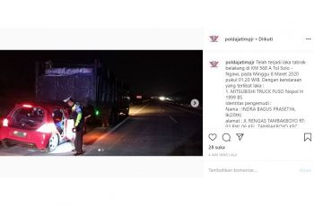 Honda Brio 'Ngumpet' di Kolong Truk, Penyebabnya Hal ini, Bahaya Bro!