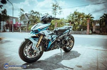 Potret Gantengnya Yamaha MX King yang Dimodif ala Kawasaki H2R, Beringas!