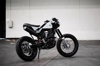 'Mocin' Juga Bisa Gaya, Piooner 125 Diubah Jadi Bergaya Scrambler