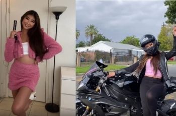 Video Pass The Brush Challenge Versi Lady Biker, Awas Jangan Salah Fokus