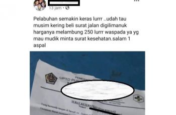 Ngeri! Jual Beli Surat Keterangan Sehat Palsu di Gilimanuk, Demi Bisa Mudik