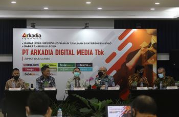 Berkah di Tengah Pandemi, PT Arkadia Digital Media Tbk Resmi Terima Pendanaan MDIF