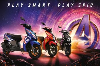 TVS Hadirkan Motor Bertema Superhero, Ada Iron Man dan Captain America, lho
