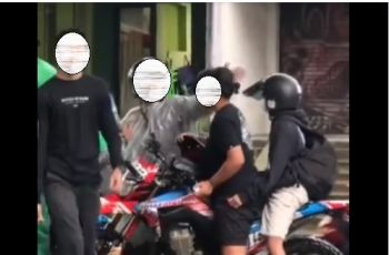 Viral Aksi Pemotor Pukul Kepala Wanita Naik Motor Trail, Ini Sebabnya