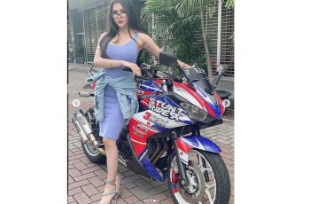 Gaya Tisya Erni Saat Naik Moge yang Bikin Gagal Fokus, Awas Jangan Ngiler!