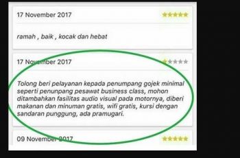 Serba serbi Ojol Dapat Bintang Satu Karena Alasan Konyol, Bikin Ngakak